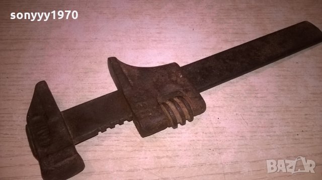 fahr-марков раздвижен ключ/чук-24х7см-внос швеицария, снимка 13 - Ключове - 27197821