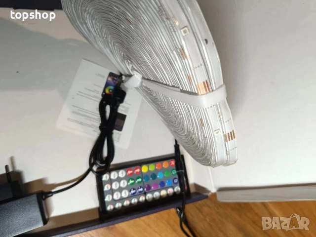 AILBTON 200 фута външни LED ленти, водоустойчиви, IP68 външни LED ленти, водоустойчиви с Bluetooth.., снимка 4 - Лед осветление - 51636497