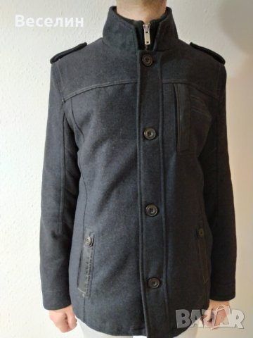 Мъжко спортно-елегантно палто Reserved (M), снимка 2 - Палта - 34927939