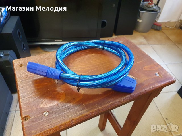 НОВ! Висококачествен скарт кабел с позлатени конектори SCART-SCART 1,5m, снимка 3 - Други - 38292199