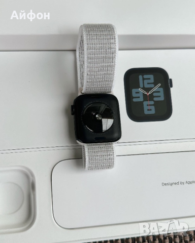 НОВ! /*ЛИЗИНГ*/ Apple Watch SE 2 (2nd Gen) Midnight / Часовник, снимка 8 - Смарт гривни - 44926101