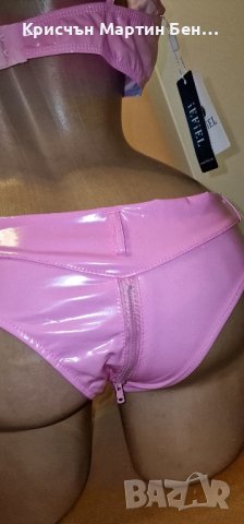 КОМПЛЕКТ ЛАТЕКС ОТ 2 ЧАСТИ /2ХЛ, снимка 6 - Корсети, бюстиета, топове - 43215597