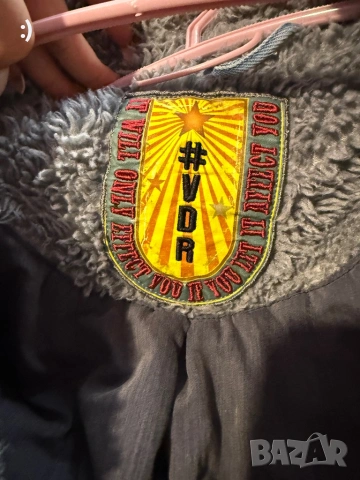 Дамско дънково яке с подплата , снимка 4 - Якета - 53571297