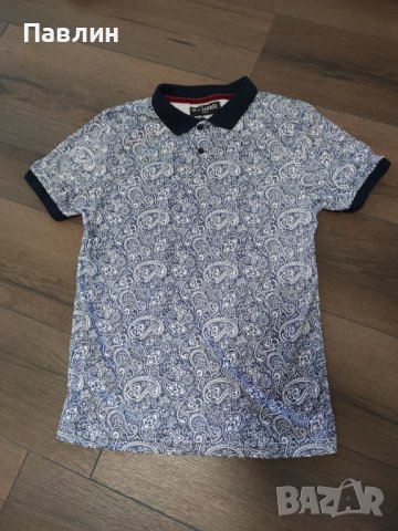 Мъжка тениска с яка, снимка 2 - Тениски - 43536016