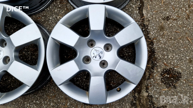 Пежо Ситроен 16 4х108 лети джанти Peugeot Citroen 4x108, снимка 5 - Гуми и джанти - 53451857