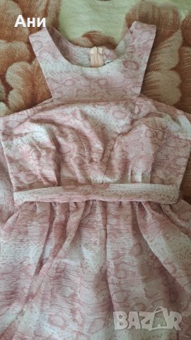 Рокля с цип отзад, снимка 3 - Рокли - 39741426