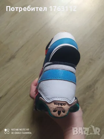 Adidas детски маратонки, 22 номер, обувани веднъж, снимка 6 - Детски маратонки - 49342359