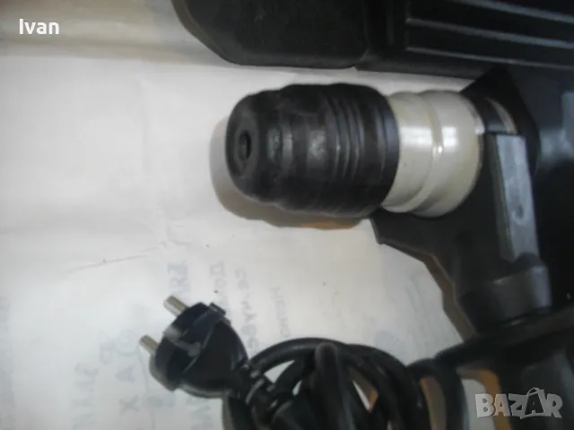 DUROPRO 1500W 5J НЕМСКИ 2018г. ЕЛ. ПЕРФОРАТОР КЪРТАЧ 4 ПОЗИЦИОНЕН СЪС ЗАБЕЛЕЖКА ПО ПАТРОННИК С КУФАР, снимка 15 - Перфоратори - 48268804