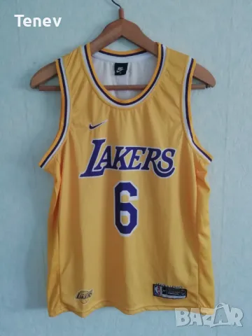 LA Lakers #6 Lebron James Nike Leave A Legacy NBA потник Лейкърс Леброн Джеймс размер М, снимка 2 - Спортни дрехи, екипи - 50133288