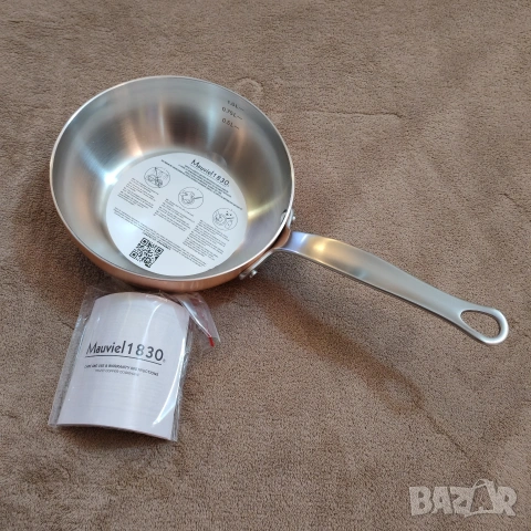 Тиган Mauviel 1830, Франция. , снимка 3 - Съдове за готвене - 53358034