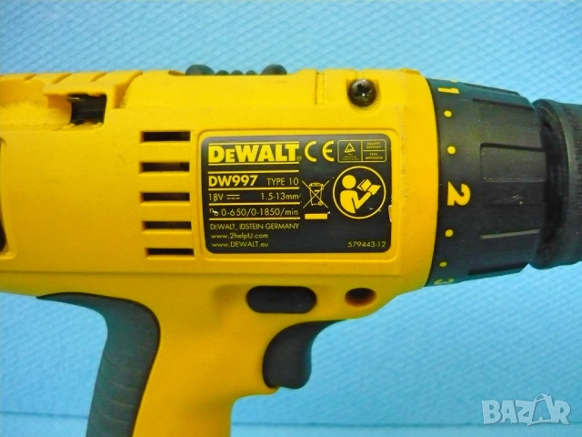 DeWALT - винтоверт и ъглошлайф, снимка 3 - Винтоверти - 52976248