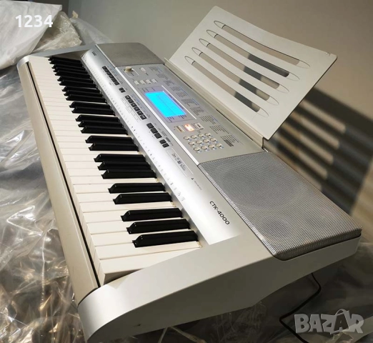 синтезатор клавир CASIO CTK-4000 пиано 5 октави плътни динамични клавиши и USB, снимка 3 - Аксесоари и консумативи - 52855740