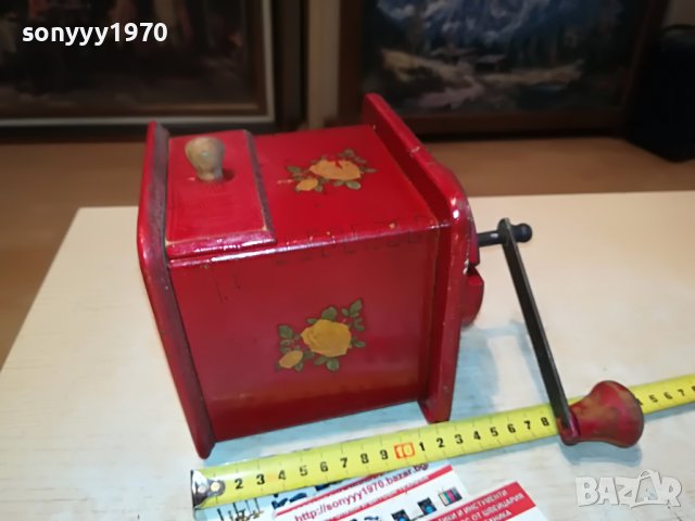 РЕТРО МЕЛНИЦА-ГОЛЯМА ОТ ГЕРМАНИЯ 2911221523, снимка 4 - Антикварни и старинни предмети - 38840152