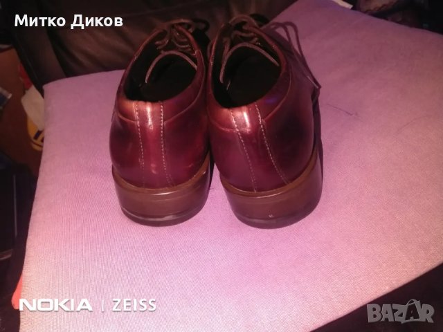 GIANNI маркови обувки официални естествена кожа № 42 реален като нови, снимка 7 - Официални обувки - 47947452