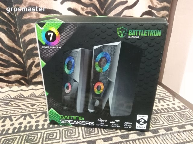 Нови! Геймърски колонки BATTLETRON, снимка 1