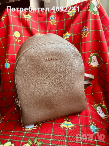 Дамска раница Furla, снимка 3 - Чанти - 52776212