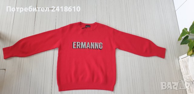 Ermanno Scervino Knit Womens Size 40/M НОВО! ОРИГИНАЛ! Пуловер Блуза!, снимка 8 - Пуловери - 43777977