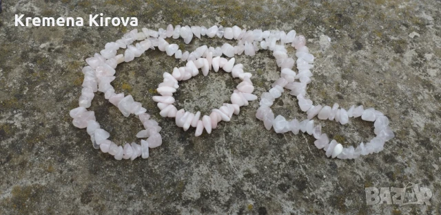 Комплекти дълъг гердан и гривна с естествени камъни. Бижута Луди гъби., снимка 6 - Бижутерийни комплекти - 50894015