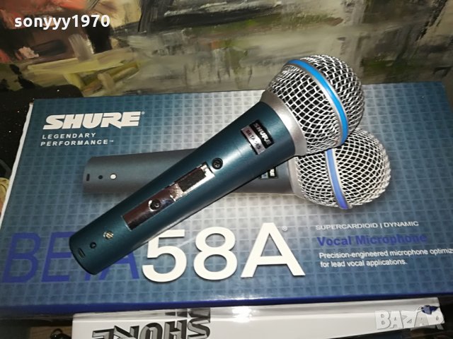 ПРОФИ МИКРОФОН-комплект микрофон shure beta sm58s, снимка 7 - Микрофони - 28679039
