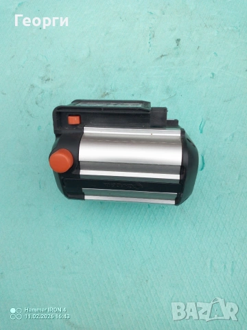 GARDENA 18V 2Ah Li-ion батерия , снимка 4 - Други инструменти - 53443640