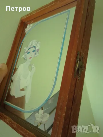 поставка кутия за ключове огледало франция, снимка 6 - Етажерки - 47602898