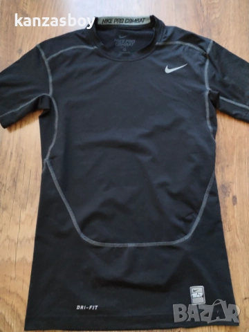Nike Pro - страхотна мъжка тениска КАТО НОВА М, снимка 3 - Тениски - 51434754