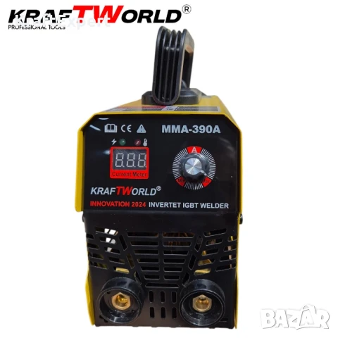Инверторен Електрожен KraftWorld с Подарък Соларна Маска и Ръкавици – Професионален Комплект, снимка 4 - Други инструменти - 50576191