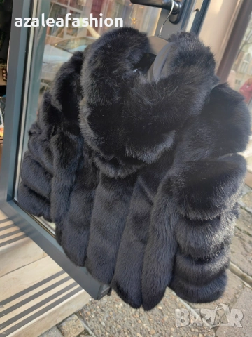 Дамско палто с качулка, снимка 2 - Палта, манта - 52733617