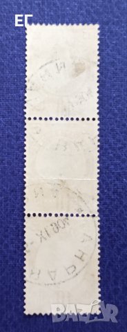 България, 1903 г. - единична марка с печат и надпечатка, 1*32, снимка 2 - Филателия - 37531068