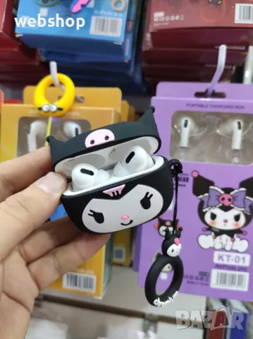 Безжични слушалки AirPods Pro с калъфче с дизайн на анимационни герои