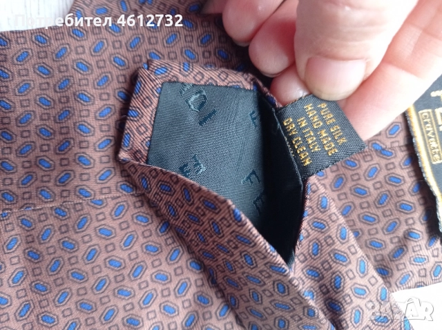 Мъжки вратовръзки Fendi,Etro,Missoni, снимка 10 - Други - 51940210