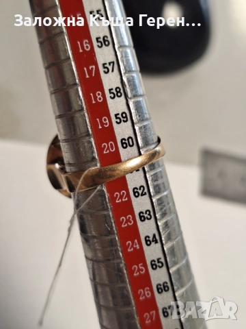 Дамски златен пръстен - 5,74 гр., снимка 5 - Пръстени - 51642913