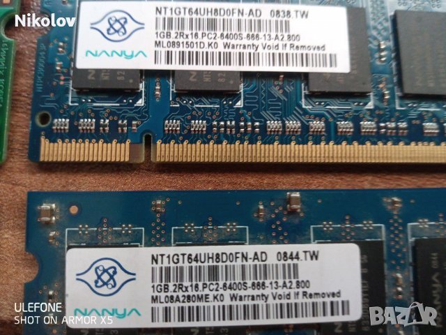 Рам памет за лаптоп DDR2, снимка 3 - Части за лаптопи - 43379189