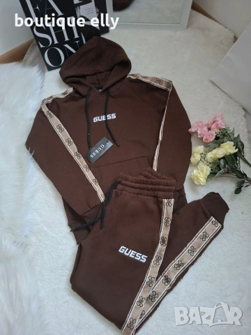 ватиран дамски екип в сиво, черно, кафяво и бежово, снимка 8 - Спортни екипи - 53019719