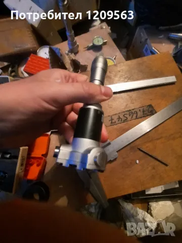 японски  триточков вътромер митутойо 60-70мм 0.005мм с нулеви крачета, снимка 4 - Други инструменти - 49159153