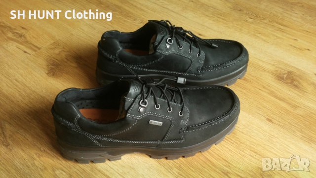 ECCO GORE-TEX Leather Shoes размер EUR 45 / UK 11 обувки естествена кожа водонепромукаеми - 667, снимка 2 - Ежедневни обувки - 43416002