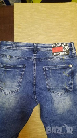 Дънки ,къси, снимка 4 - Дънки - 38247099