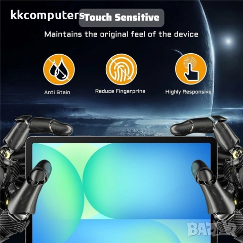 Калъф за Xiaomi Redmi Pad 2 - Прозрачен, Удароустойчив, 4-Ъглова Защита, TPU Материал, Стъклен проте, снимка 5 - Калъфи, кейсове - 52143738