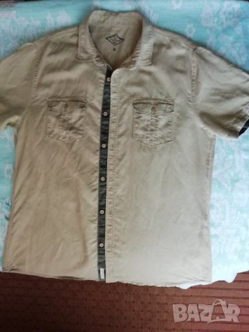 Мъжка риза къс ръкав (размер XXL),в отлично състояние