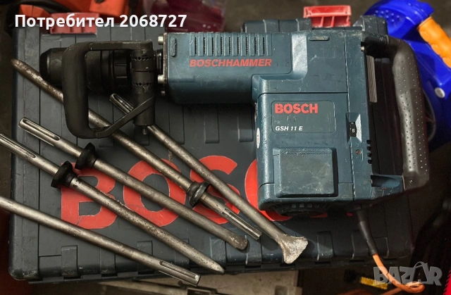Къртач Bosh GSH 11 E, снимка 3 - Къртачи - 53226030