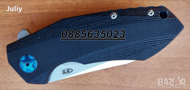 Сгъваем нож ZT 0456/ Zero tolerance, снимка 6 - Ножове - 26544591
