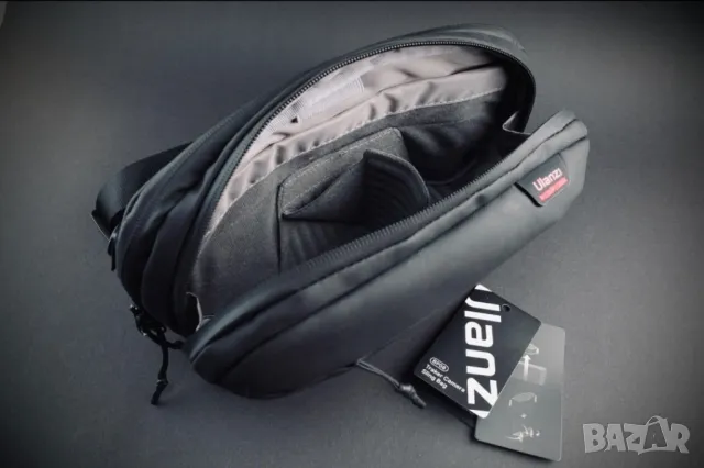 Ulanzi BP08 Traker водоустойчива чанта, фотографско оборудване, тип слинг, черна, 440гр, снимка 10 - Чанти, стативи, аксесоари - 50300376