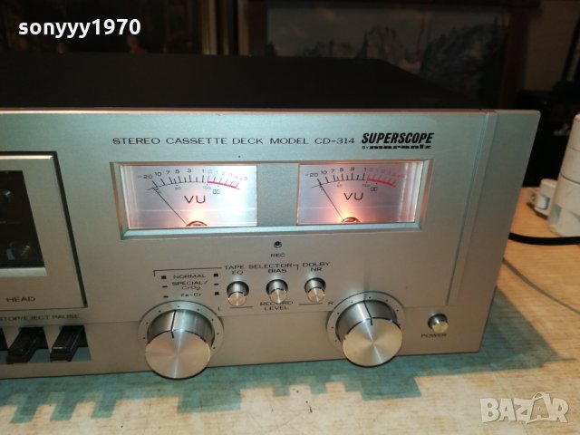 SUPERSCOPE BY MARANTZ CD-314N DECK-ВНОС SWISS 2112212002, снимка 10 - Декове - 35212574