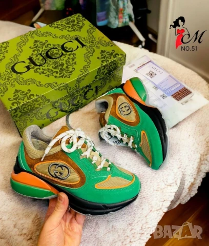 дамски маратонки gucci от естествена кожа , снимка 4 - Маратонки - 51402718