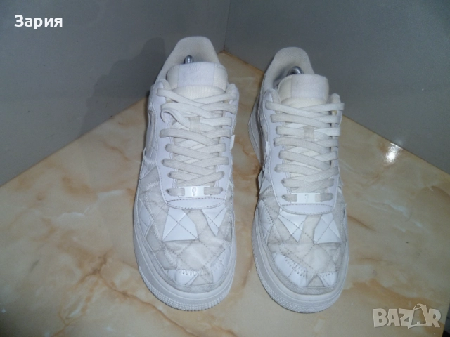 NIKE Nike Air Force Triple White №44, снимка 9 - Маратонки - 51738786
