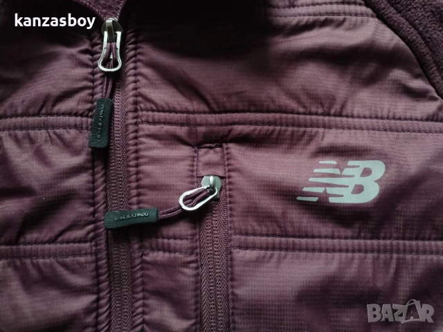 new balance - мъжко поларено яке КАТО НОВО С, снимка 2 - Якета - 53357345