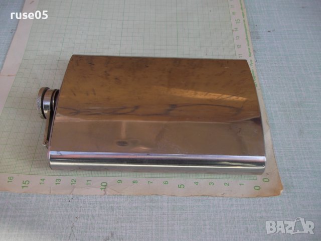 Шише метално за алкохол за джоб - 1, снимка 3 - Други ценни предмети - 36672223