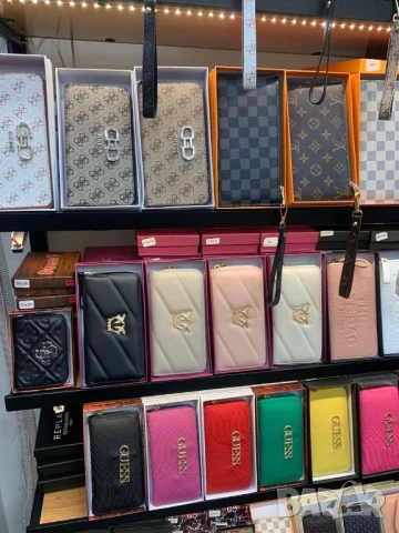 портмонета с кутия ysl saint laurent christian dior louis vuitton guess chanel , снимка 10 - Портфейли, портмонета - 50599659