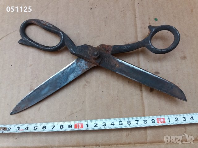 възрожденска кована ножица, снимка 11 - Антикварни и старинни предмети - 33105055