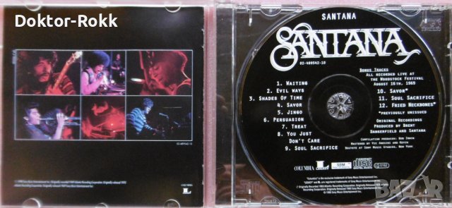 Santana – Santana (1998) (CD) , снимка 3 - CD дискове - 38373639